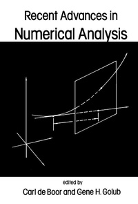Enlarge image Cover: Recent Advances in Numerical Analysis - Academic Press