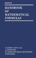 Cover: Handbook of Mathematical Formulas - Academic Press