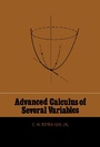Cover: Advanced Calculus of Several Variables - Academic Press