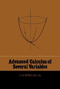 Cover: Advanced Calculus of Several Variables - Academic Press