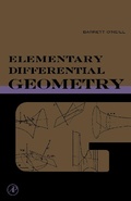 Cover: Elementary Differential Geometry - Academic Press