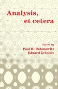Cover: Analysis, et Cetera - Academic Press