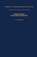 Cover: Nonparametric Functional Estimation - Academic Press