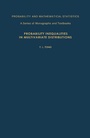 Cover: Probability Inequalities in Multivariate Distributions - Academic Press