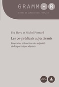 Cover: Les co-pr&eacute;dicats adjectivants - Peter Lang Verlag