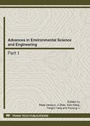 Cover: Advances in Environmental Science and Engineering - Trans Tech Publications Ltd