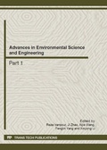 Cover: Advances in Environmental Science and Engineering - Trans Tech Publications Ltd