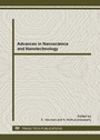 Cover: Advances in Nanoscience and Nanotechnology - Trans Tech Publications Ltd