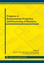Cover: Progress in Environmental Protection and Processing of Resource - Trans Tech Publications Ltd