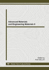 Enlarge image Cover: Advanced Materials and Engineering Materials II - Trans Tech Publications Ltd