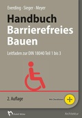 Cover: Handbuch Barrierefreies Bauen - Rudolf M&uuml;ller Verlag