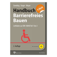 Abbildung von: Handbuch Barrierefreies Bauen - E-Book (PDF) - Rudolf Müller Verlag
