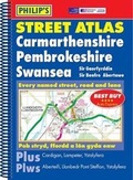 Cover: Philip's Street Atlas Carmarthenshire, Pembrokeshire and Swansea - Philip's
