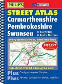 Abbildung von: Philip's Street Atlas Carmarthenshire, Pembrokeshire and Swansea - Philip's
