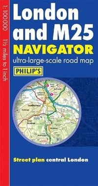 Abbildung von: Philip's London and M25 Navigator Road Map - Philip's