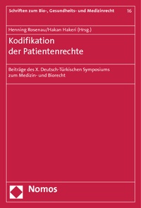 Abbildung von: Kodifikation der Patientenrechte - Nomos
