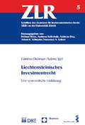 Cover: Liechtensteinisches Investmentrecht - Nomos