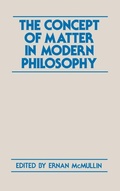 Cover: The Concept of Matter in Modern Philosophy - University of Notre Dame Press