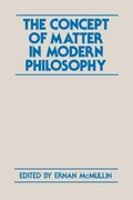 Cover: The Concept of Matter in Modern Philosophy - University of Notre Dame Press
