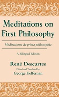 Cover: Meditations on First Philosophy/ Meditationes De Prima Philosophia - University of Notre Dame Press