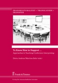 Cover: To Know How to Suggest ... - Frank & Timme
