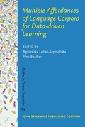 Cover: Multiple Affordances of Language Corpora for Data-driven Learning - John Benjamins Publishing Co