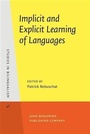 Cover: Implicit and Explicit Learning of Languages - John Benjamins Publishing Company