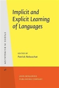 Cover: Implicit and Explicit Learning of Languages - John Benjamins Publishing Company