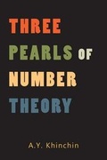 Cover: Three Pearls of Number Theory - Martino Fine Books