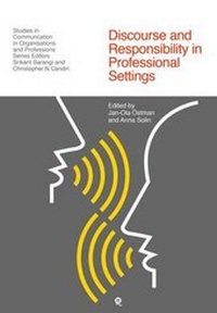 Enlarge image Cover: Discourse and Responsibility in Professional Settings - Equinox Publishing Ltd