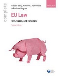Enlarge image Cover: Complete EU Law - Oxford University Press