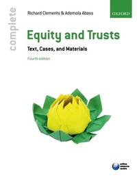 Enlarge image Cover: Complete Equity and Trusts - Oxford University Press