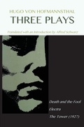 Cover: Hugo Von Hofmannsthal - Wayne State University Press
