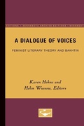 Cover: A Dialogue of Voices - University of Minnesota Press