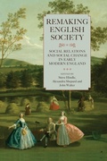 Cover: Remaking English Society - Boydell Press