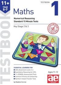 Enlarge image Cover: 11+ Maths Year 5-7 Testbook 1 - Accelerated Education Publications Ltd