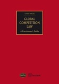 Cover: Global Competition Law - Editions juridiques Bruylant