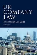 Cover: UK Company Law - Edinburgh University Press