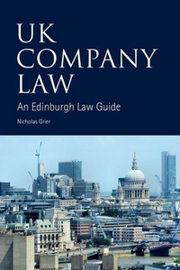 Abbildung von: UK Company Law - Edinburgh University Press