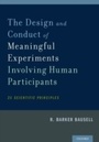 Cover: The Design and Conduct of Meaningful Experiments Involving Human Participants - OUP eBook