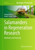Cover: Salamanders in Regeneration Research - Humana Press Inc.