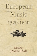 Cover: European Music, 1520-1640 - Boydell & Brewer