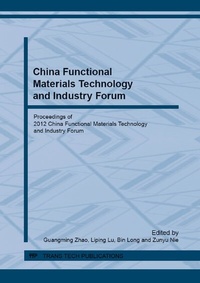 Enlarge image Cover: China Functional Materials Technology and Industry Forum - Trans Tech Publications Ltd