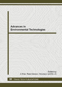 Enlarge image Cover: Advances in Environmental Technologies - Trans Tech Publications Ltd
