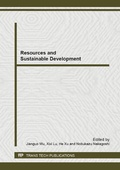 Cover: Resources and Sustainable Development - Trans Tech Publications Ltd