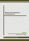 Cover: Multi-Functional Materials and Structures IV - Trans Tech Publications Ltd