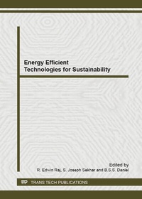 Abbildung von: Energy Efficient Technologies for Sustainability - Trans Tech Publications Ltd