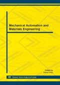 Cover: Mechanical Automation and Materials Engineering - Trans Tech Publications Ltd