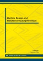 Cover: Machine Design and Manufacturing Engineering II - Trans Tech Publications Ltd
