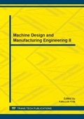 Cover: Machine Design and Manufacturing Engineering II - Trans Tech Publications Ltd